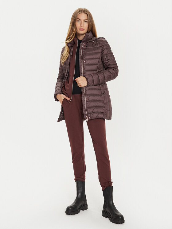 EA7 Emporio Armani EA7 Emporio Armani Prijelazna jakna 6DTK04 TNGAZ 1755 Smeđa Slim Fit