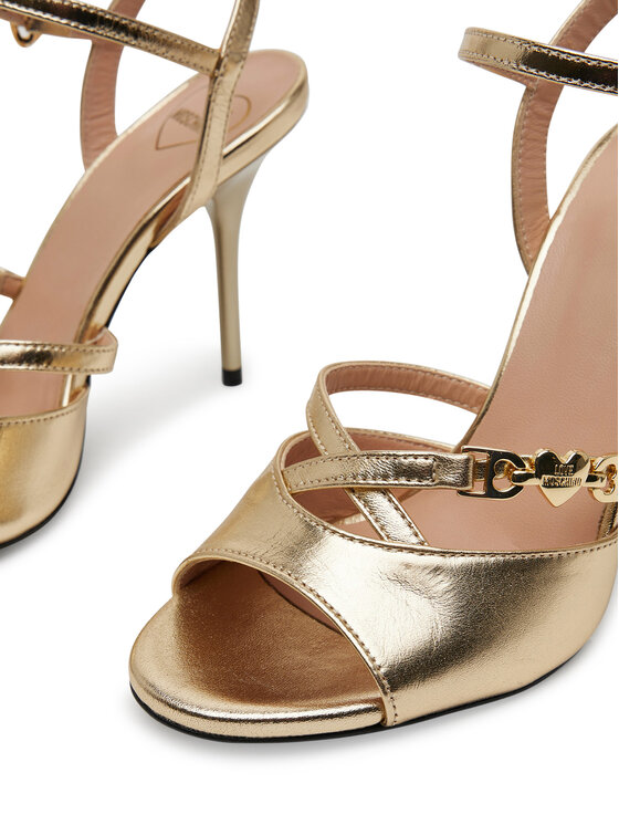 LOVE MOSCHINO LOVE MOSCHINO Sandale JA16089G1MIF0900 Zlatna