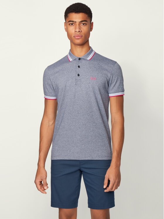 Boss Polo Paddy 50398302 Pelēks Regular Fit