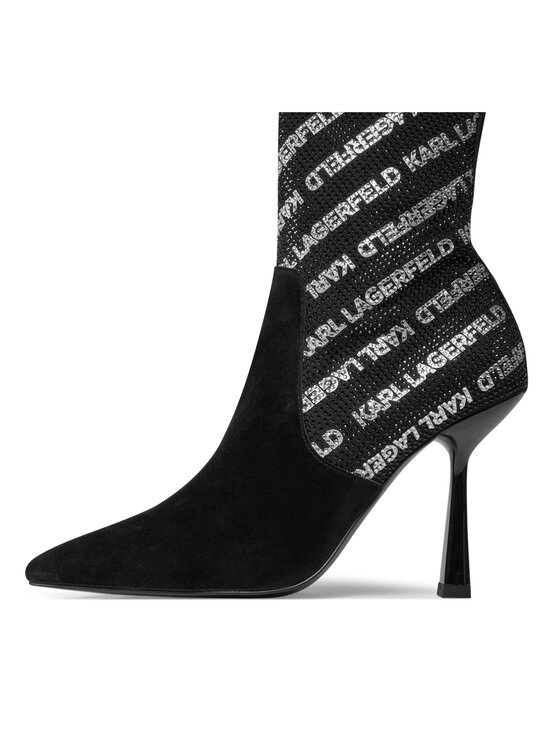 KARL LAGERFELD KARL LAGERFELD Μποτάκια KL31354 Μαύρο