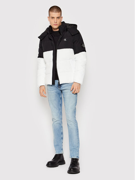 Calvin Klein Jeans Giubbotto piumino J30J318682 Nero Regular Fit • Modivo.it