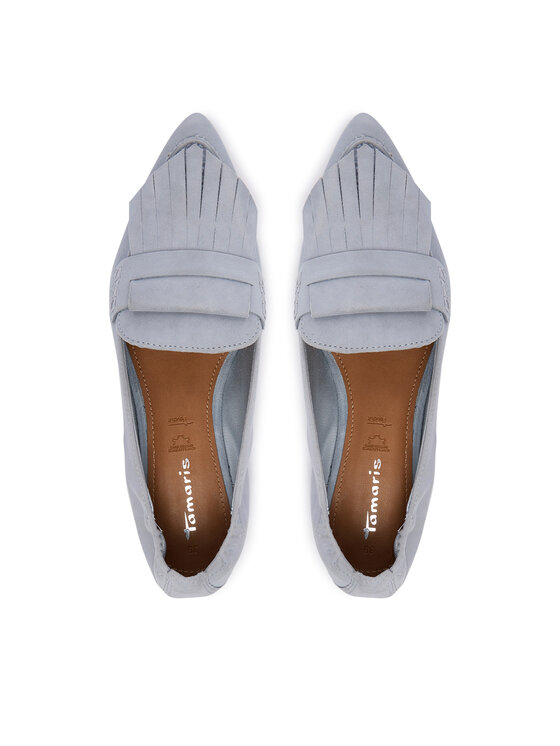 Tamaris Tamaris Loafersy 1-24238-46 Světle modrá
