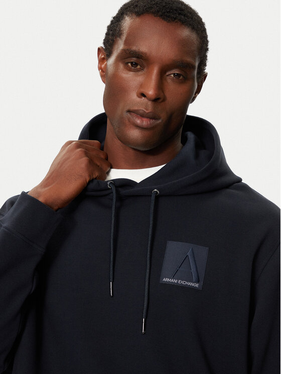 Armani Exchange Armani Exchange Mikina 6DZMJB ZJNKZ 1510 Tmavomodrá Regular Fit