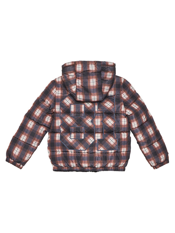 Guess Guess Kurtka zimowa L5YL05 WHE60 Bordowy Regular Fit