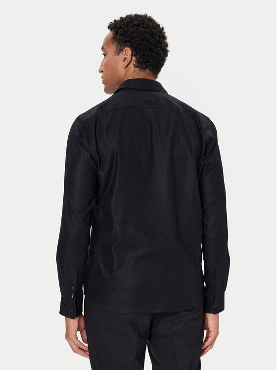 BOSS BOSS Ing C-Liam 50550657 Fekete Regular Fit