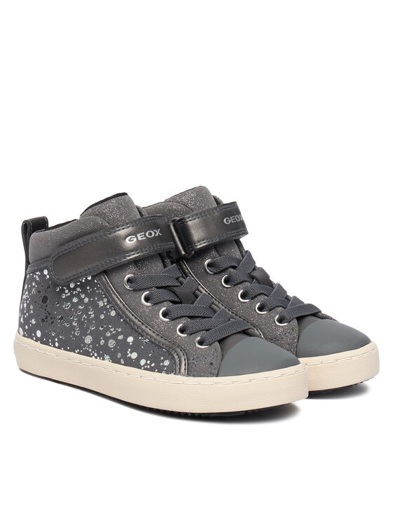 Geox Geox Sneakersy J Kalispera J744GI 0DHAJ C9017 S Šedá