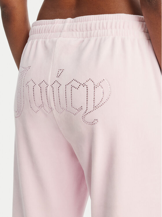 Juicy Couture Juicy Couture Spodnie dresowe Tina JCWBJ126327 Różowy Straight Leg