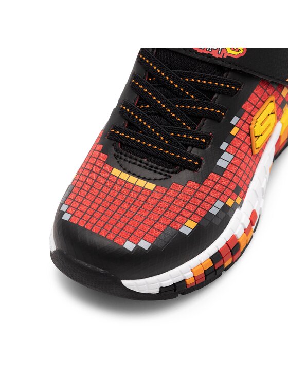 Skechers Skechers Sneakersy MINECRAFT MEGA-CRAFT 3.0 402182L BKRD Czerwony