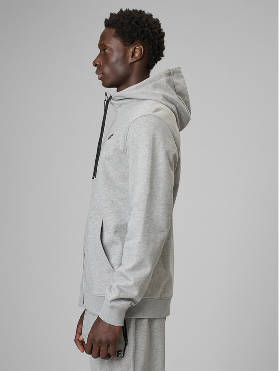 4F 4F Felpa 4FRMM00TSWSM3058-27M Grigio Regular Fit