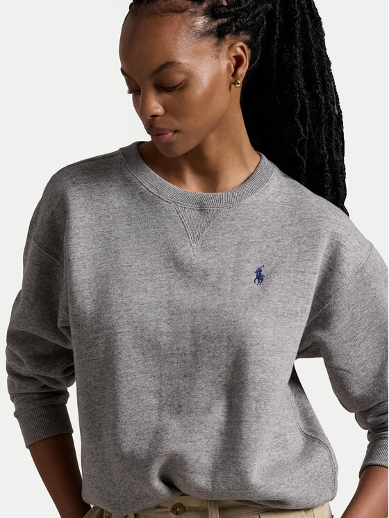 Polo Ralph Lauren Polo Ralph Lauren Bluza 211943006004 Szary Relaxed Fit