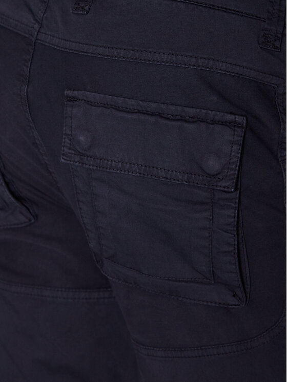 Aeronautica Militare Aeronautica Militare Riidest püksid 231PA1387CT1493 Tumesinine Regular Fit