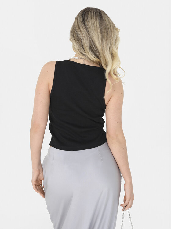 Brave Soul Brave Soul Top LV-627CIERAPKA Črna Slim Fit