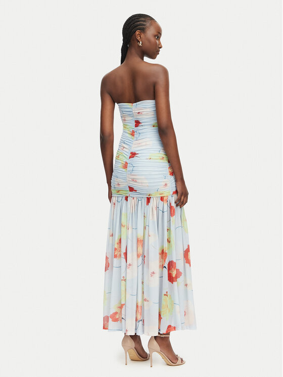 Bardot Bardot Sommerkleid Solana 59875DB3 Hellblau Regular Fit
