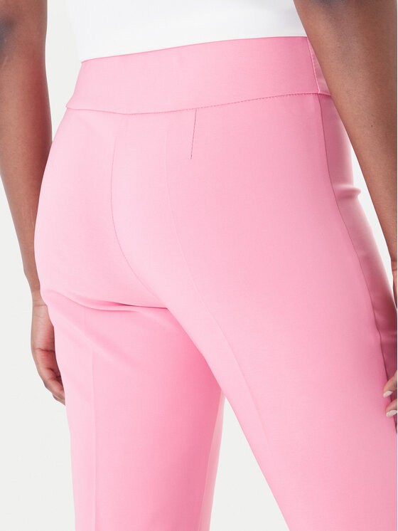 Rinascimento Rinascimento Текстилни панталони CFC0127876003 Розов Slim Fit