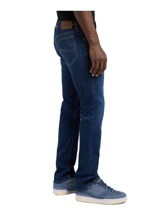 Lee Lee Jeansy 112370589 Niebieski Slim Fit
