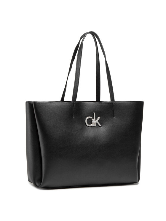 Borsetta Shopper W/Laptop Pouch K60K607880 Nero