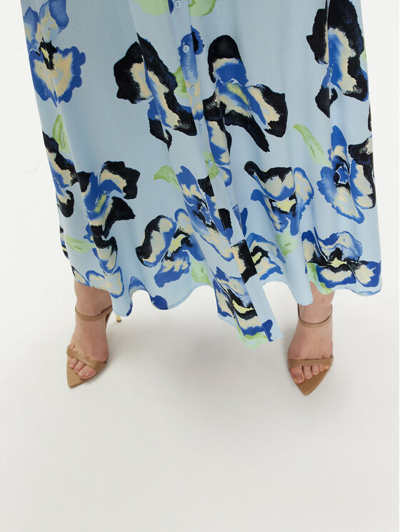 YAS YAS Haljina košulja Savanna 26022663 Plava Loose Fit
