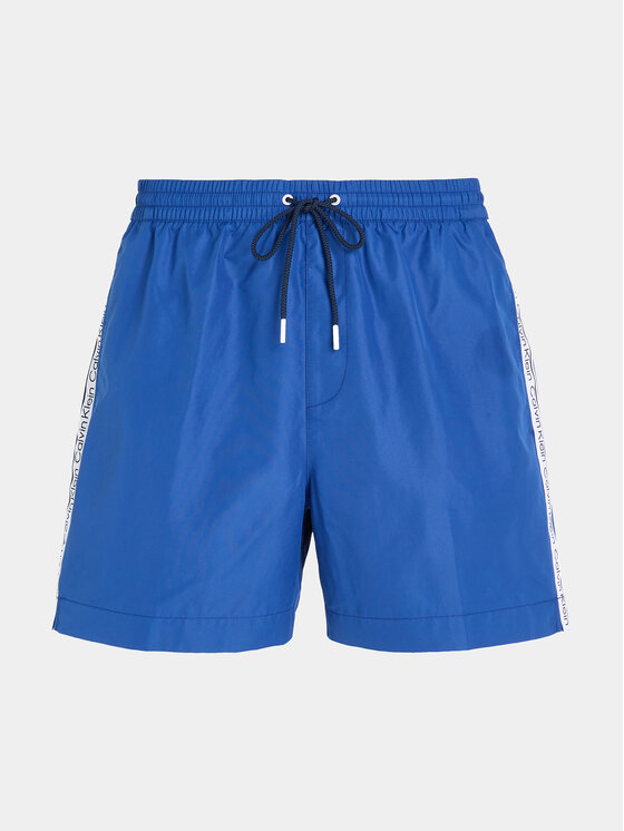 Calvin Klein Swimwear Calvin Klein Swimwear Szorty kąpielowe KM0KM00810 Niebieski Regular Fit