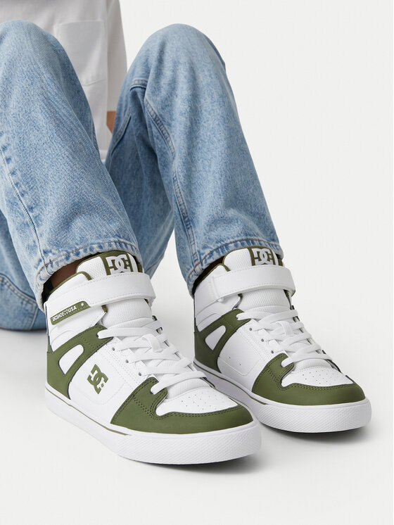 DC Shoes DC Shoes Sneakers EO-PURE HI TOP EV BOYS DC01795301 Bianco