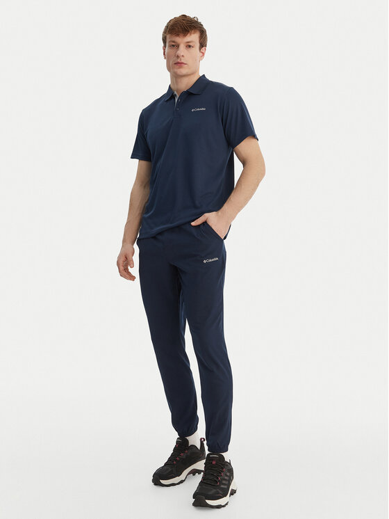 Columbia Columbia Teplákové nohavice Vital Valley™ 2161062 Tmavomodrá Regular Fit