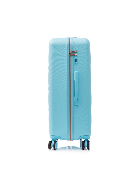 Semi Line Semi Line Vidutinio dydžio lagaminas T5723-3 Šviesiai mėlyna