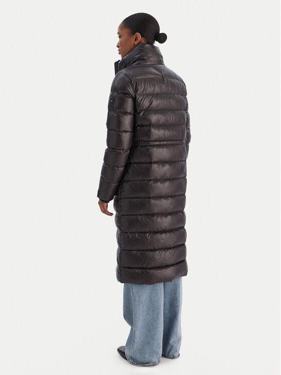 Tommy Hilfiger Tommy Hilfiger Geacă din puf Gloss WW0WW47356 Negru Regular Fit