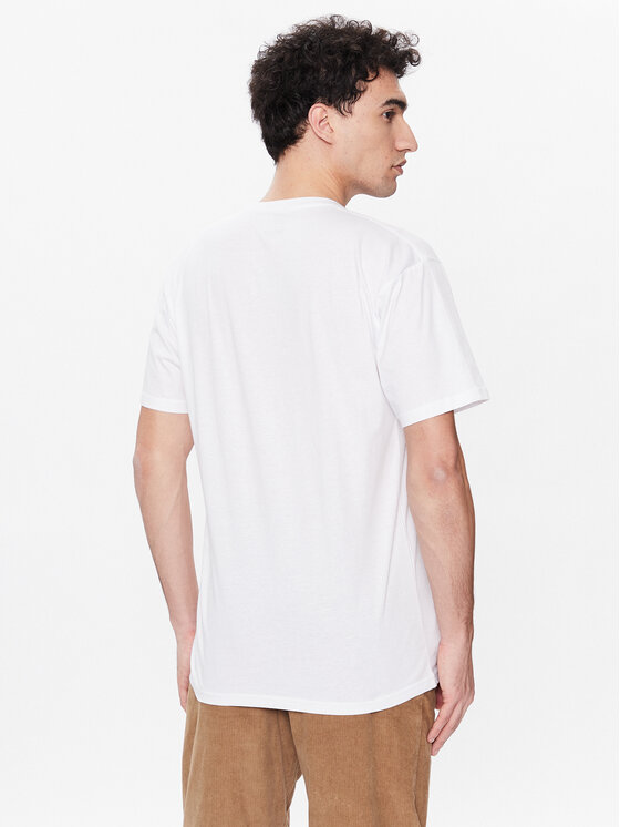 Vans Vans T-Shirt Perfect Halo VN00003P Λευκό Classic Fit