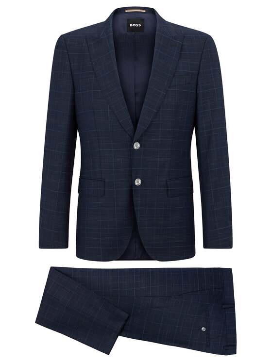 Boss Anzug 50489372 Dunkelblau Slim Fit | Modivo.de 