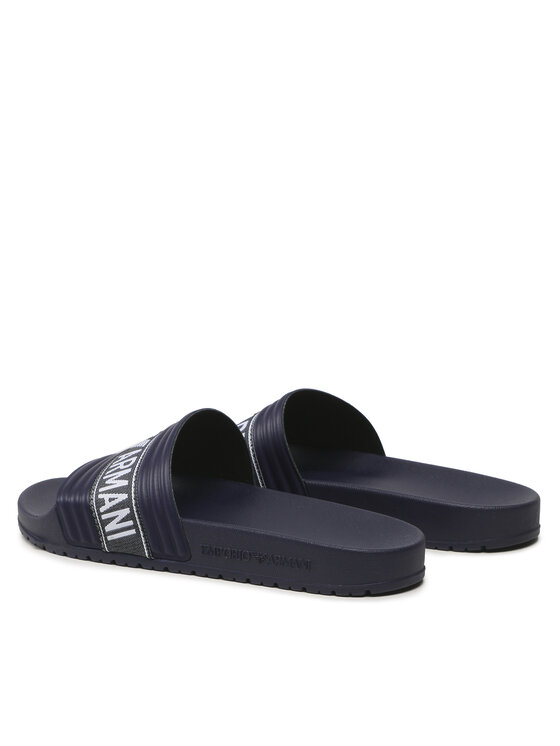 Emporio Armani Emporio Armani Šľapky XVPS05 XN744 S462 Tmavomodrá
