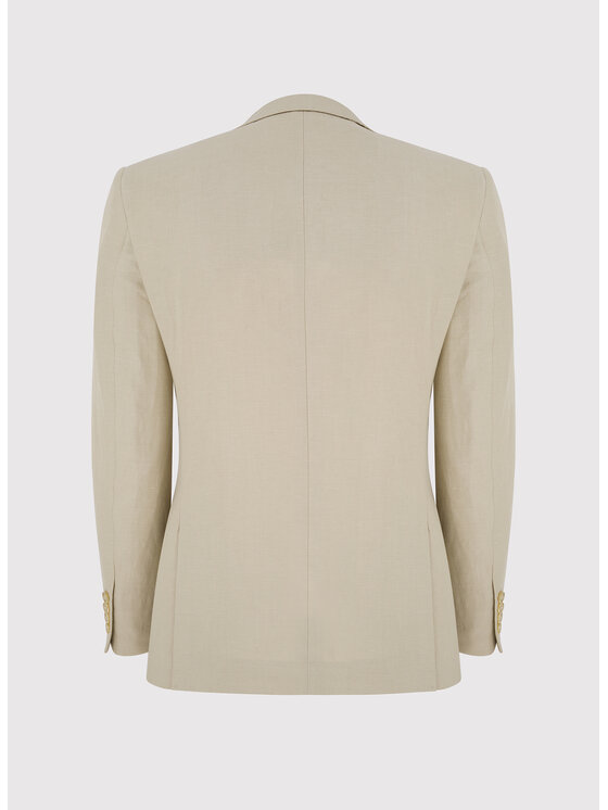 Pako Lorente Pako Lorente Marynarka P24SF-3X-020 Beżowy Slim Fit
