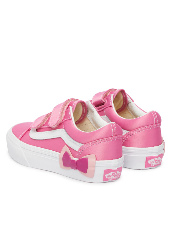 Vans Vans Tenisówki Old Skool V Bow VN000EDCFRQ1 Różowy