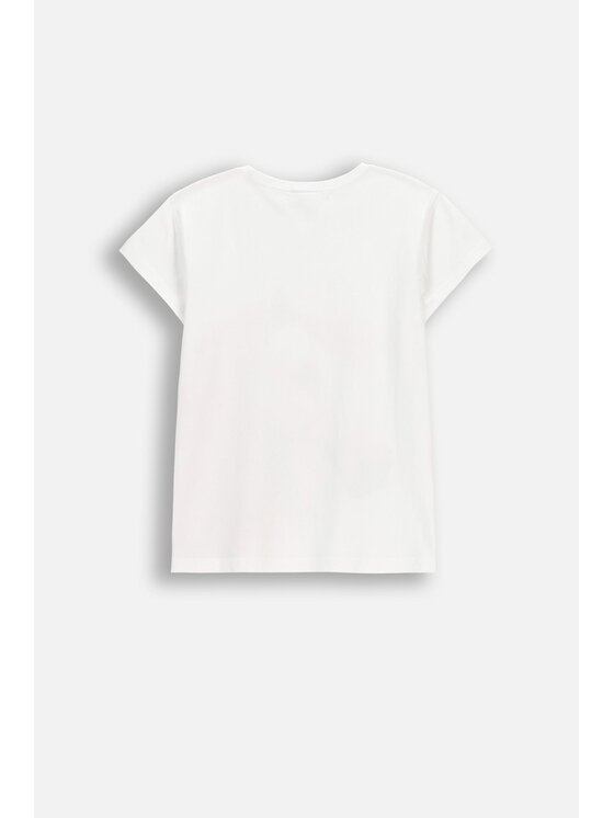 Coccodrillo Coccodrillo T-Shirt WC6143201VGA-001 Biały Regular Fit
