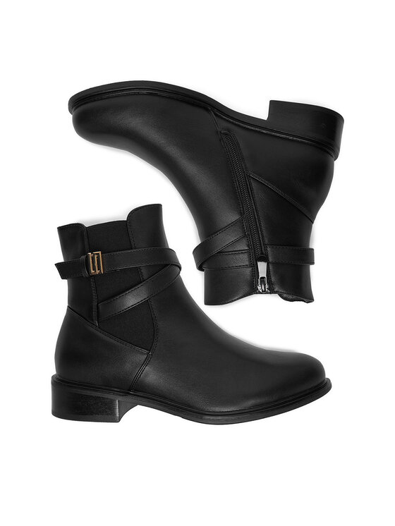 DeeZee DeeZee Čizme HX20207-182 Crna
