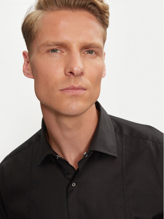 KARL LAGERFELD KARL LAGERFELD Košulja 605036 544602 Crna Modern Fit