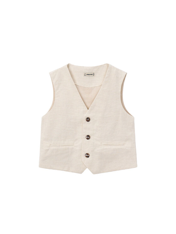 Mayoral Mayoral Vest 3379 Beež Regular Fit