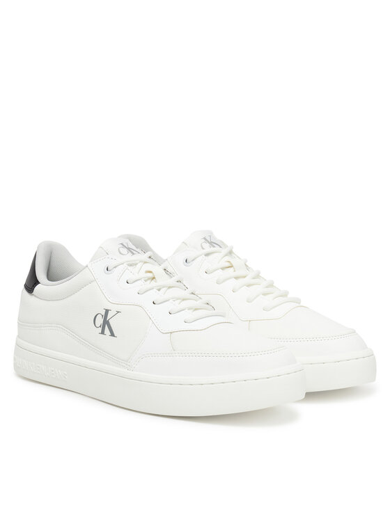 Calvin Klein Jeans Calvin Klein Jeans Sneakers Classic Cupsole Tech Ripstop YM0YM01202 Alb