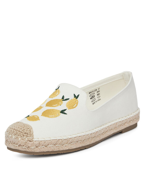 DeeZee DeeZee Espadryle MXCR-229 Biały