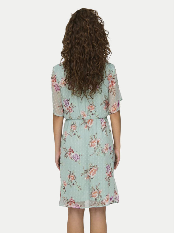 ONLY ONLY Rochie de zi Aida 15319705 Albastru Regular Fit