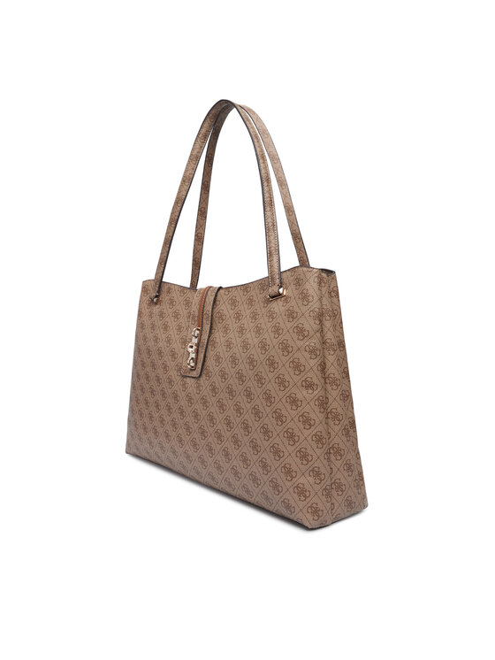 Guess Guess Torebka Yvonne Logo Travel TWLB23 78024 Brązowy