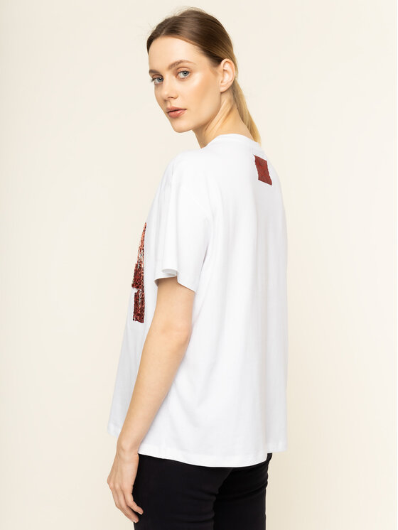 T-shirt 3H2T7K 2J53Z 0100 Bianco Oversize