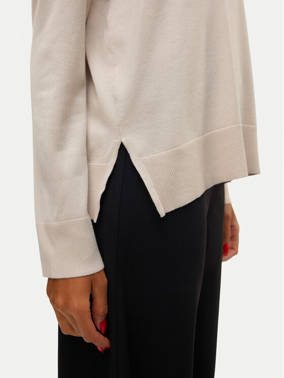 Vero Moda Vero Moda Bluzka Silje 10320451 Beżowy Loose Fit