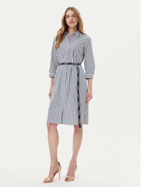 JOOP! JOOP! Sukienka koszulowa 58 252D58Dominique 30046521 Granatowy Regular Fit
