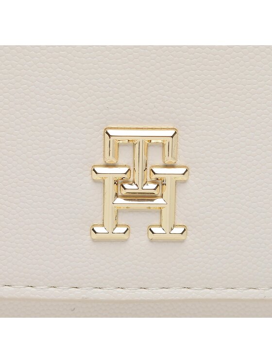 Tommy Hilfiger Tommy Hilfiger Handtasche Th Timeless Flap Crossover AW0AW14487 Weiß