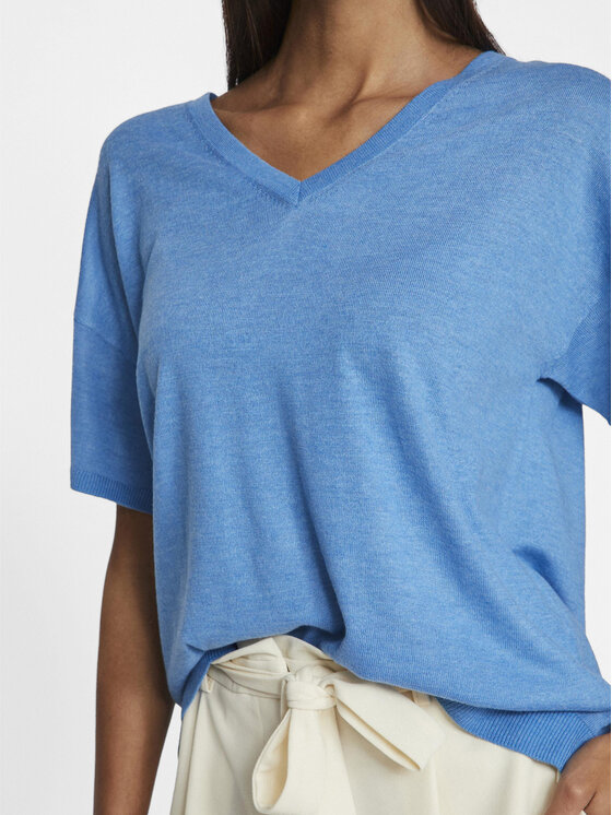 Vila Vila Majica Abella 14089540 Modra Relaxed Fit