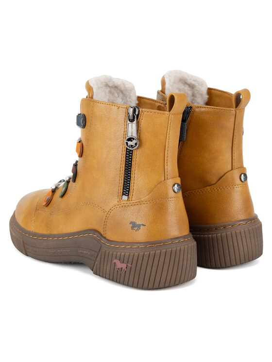 Mustang Mustang Schnürschuhe 1436-601 Gelb