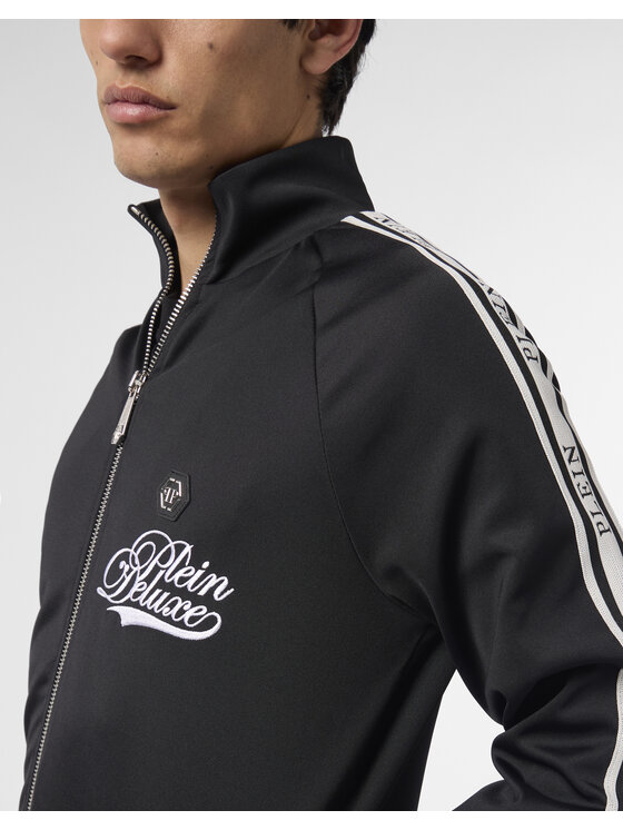 PHILIPP PLEIN PHILIPP PLEIN Bluza 29714 Czarny Jegging Fit