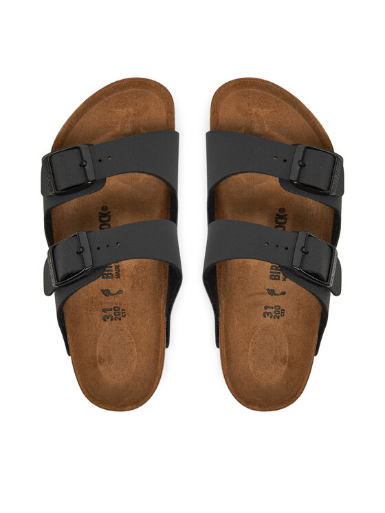 Birkenstock Birkenstock Natikači Arizona Kids 1029491 S Črna