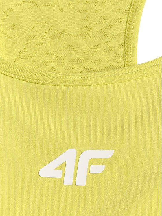4F 4F Biustonosz sportowy ACTIVE BY NATURE Zielony