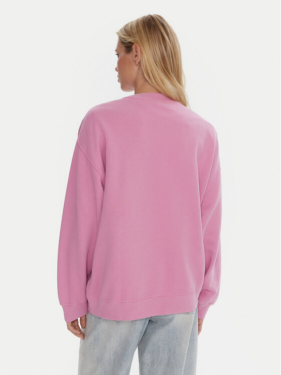 Quiksilver Quiksilver Bluză Essential Crew EQWFT03190 Violet Standard Fit