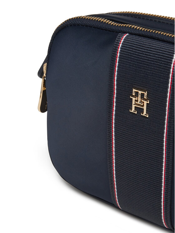 Tommy Hilfiger Tommy Hilfiger Käekott Poppy Camera Bag Corp AW0AW17230 Tumesinine
